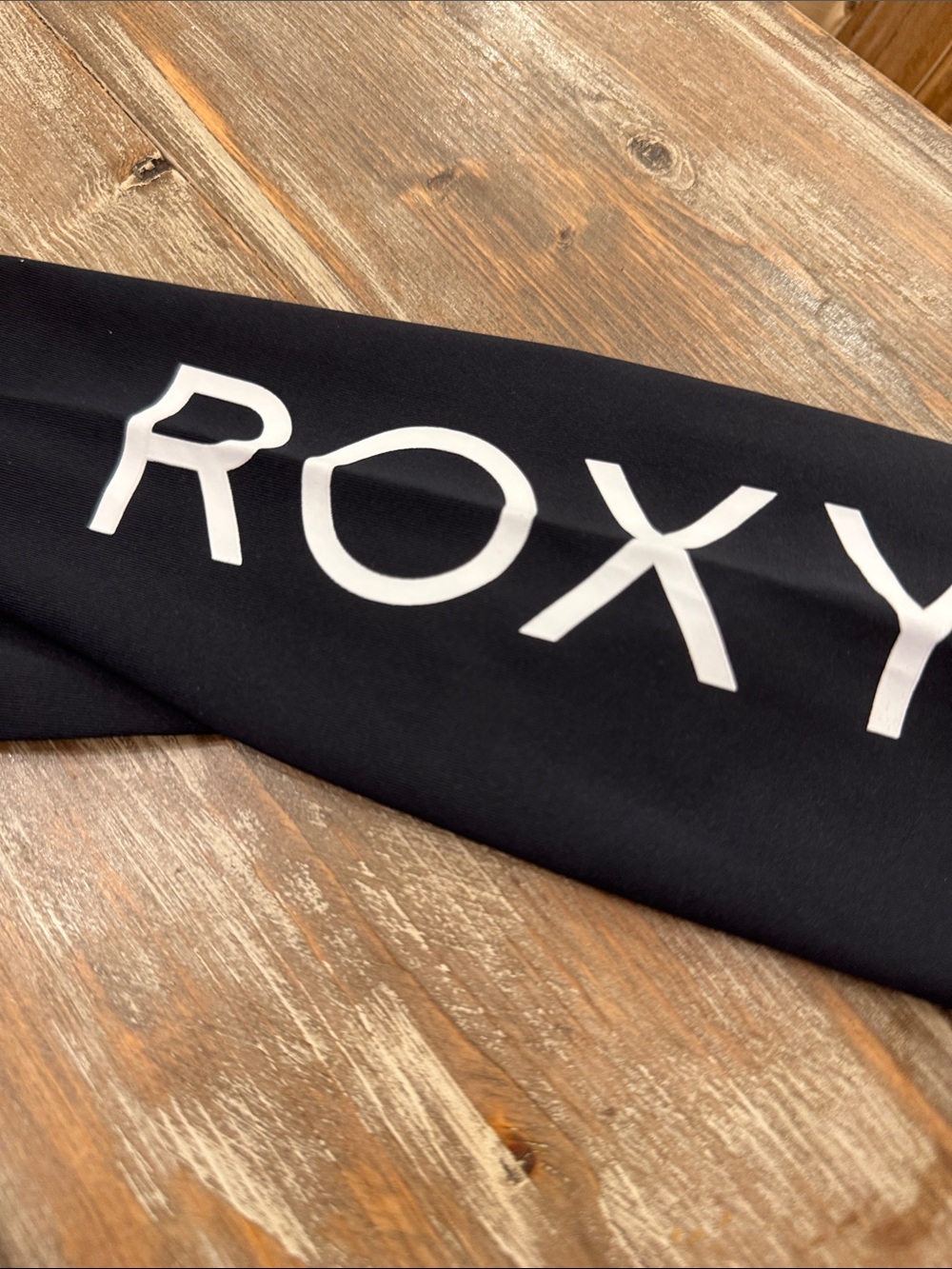 Roxy Black Hooded Full-Zip Swim Jacket - Picture 4 of 6